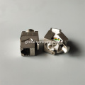 CAT5E Keystone Jack STP CAT5E keystone jack pass through panel mount Manufactory